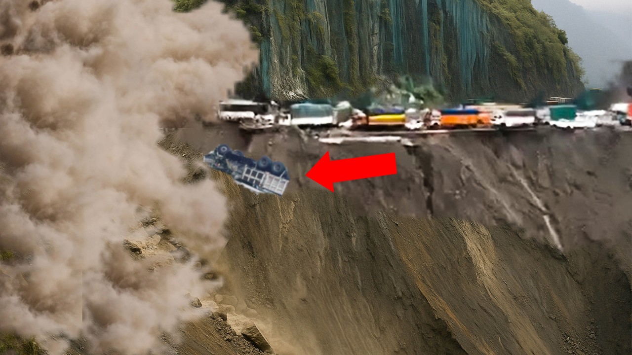 Massive Floods and Landslides Wipe India's Ramban City Off the Map