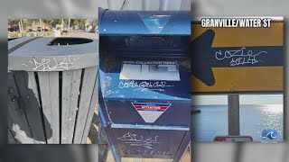 Graffiti found on 30  sites in Edenton