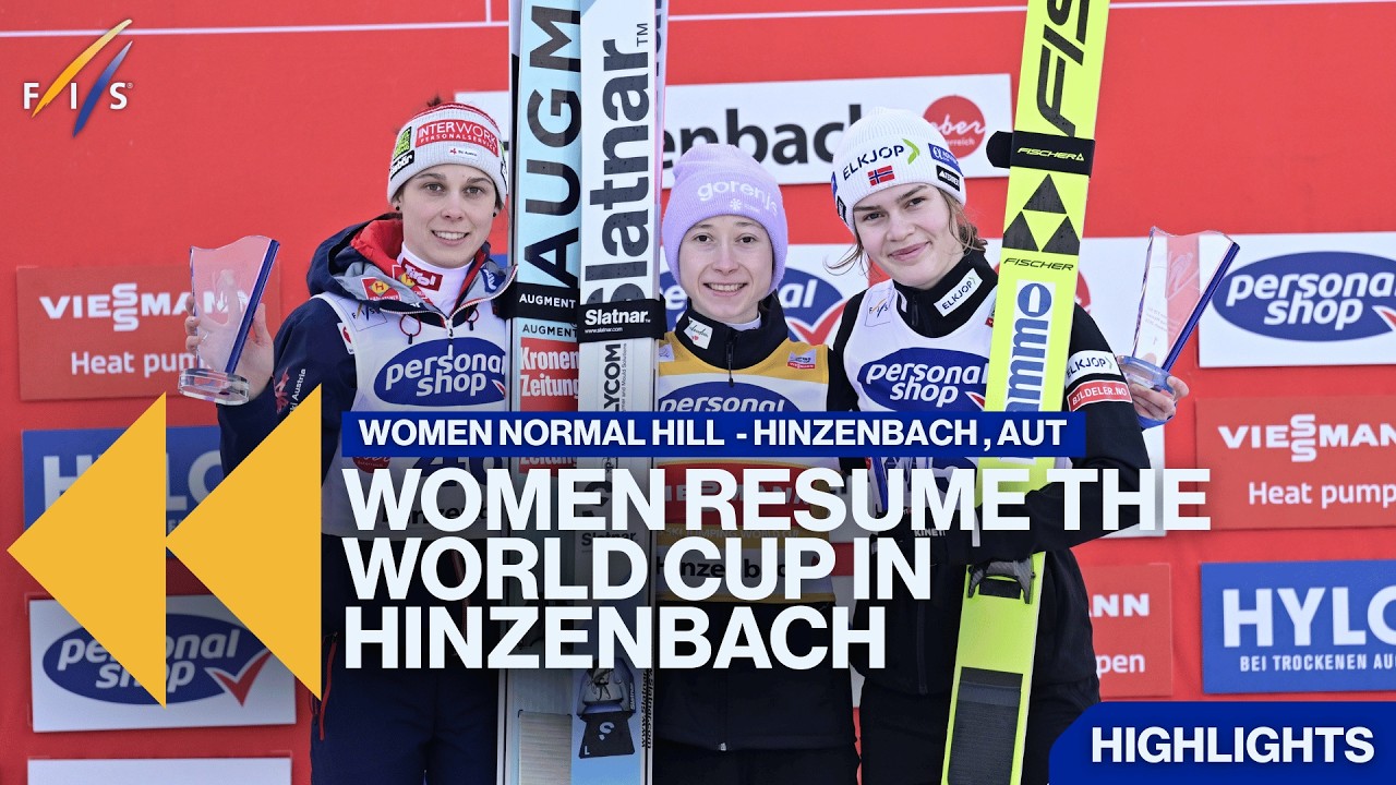 Women resume the world cup in Hinzenbach! | Highlights | FIS Ski Jumping