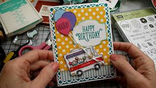 Let's Create a Birthday Card with Stampin Up Products
