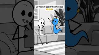You can’t get infinite wishes #funny #animation #comedy #skit