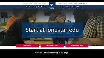 Log into a LSC-CyFair database from off campus