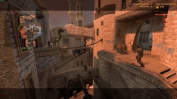 Counter-Strike: Source 15 VS 15 Bot Fight de_bahrain_beta
