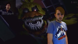 THEY'RE RIGHT BEHIND YOU... | Five Nights at Freddy's 4 - Part 2 REACTION