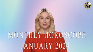 JANUARY 2024 MONTHLY HOROSCOPE All Signs: Beginning the Year on a High!