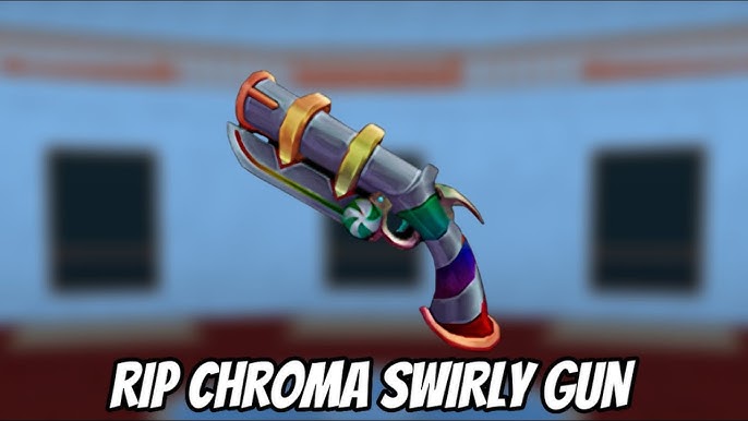 TRADING FOR THE CHROMA SWIRLY GUN!! [RAREST GODLY] (ROBLOX MM2) 