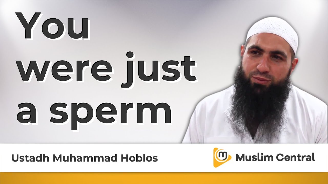 You were just a sperm - Muhammad Hoblos