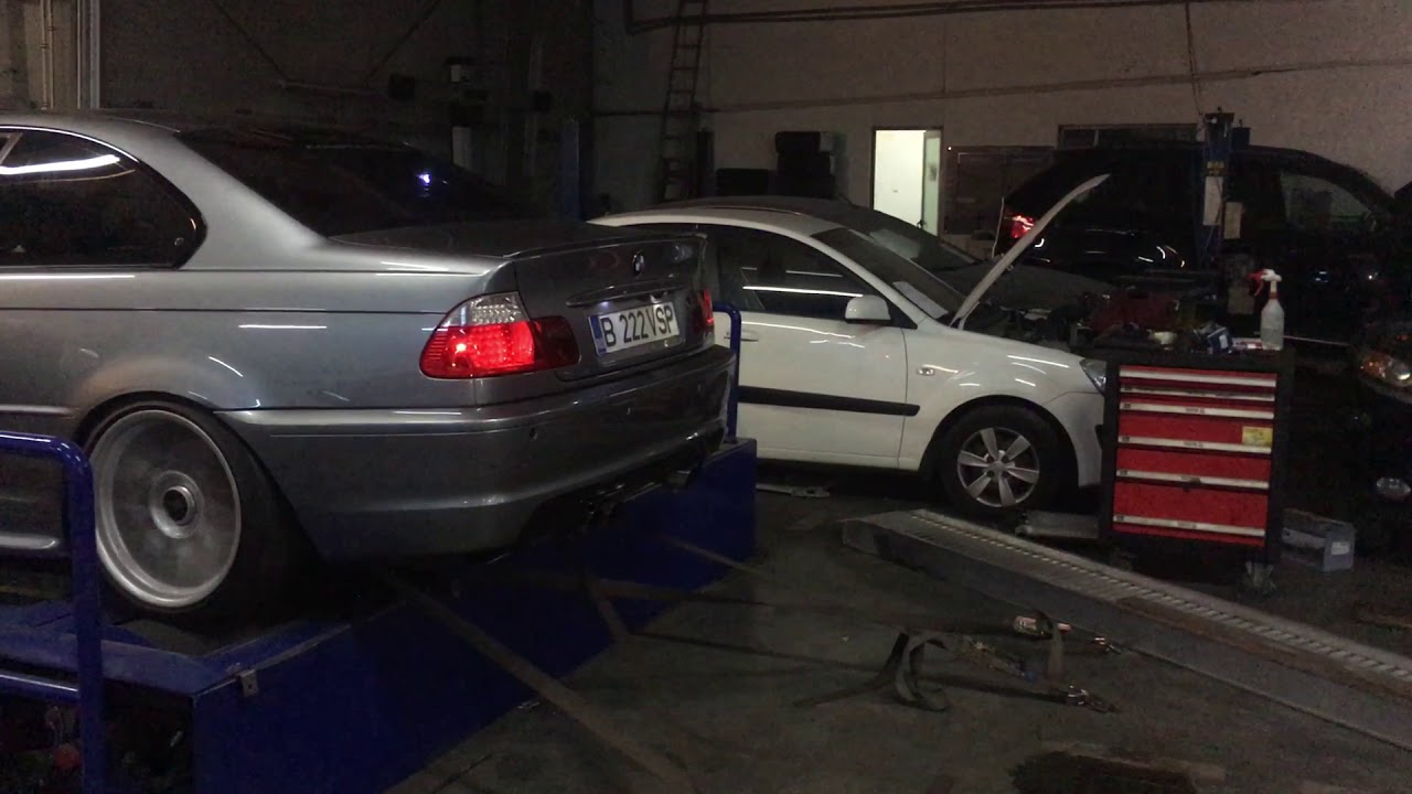 BMW E46 330cd/330d test 450hp Complete Chip