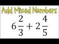 Mixed Numbers and Improper Fractions Quiz