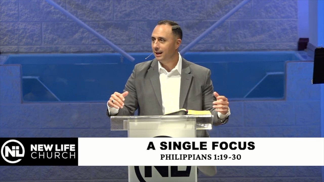 9/13/2026 “Joy for the Journey, Part 4: A Single Focus” Philippians 1:19-30