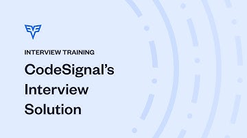 Interview Training: Navigating CodeSignal