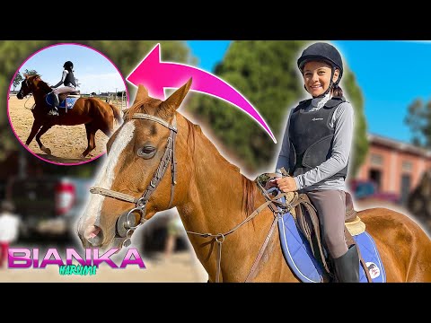 PARTICIPEI DE UM CAMPEONATO DE HIPISMO - BIANKA