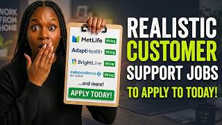 Realistic Remote Customer Support Jobs Hiring Now | No Degree Required  | Work From Home 2026