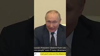 In full Putin makes statement on Ukraine invasion part 2