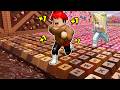 CADA SEGUNDO +1 DE VELOCIDAD EN EL OBBY DE TECLADO ASMR de CHOCOLATE en Roblox con LYNA