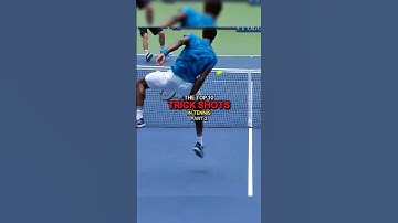 Top10 Trick Shots in Tennis 🎾 || Part 2