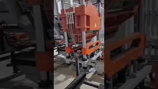 Fully automatic steel grating machine