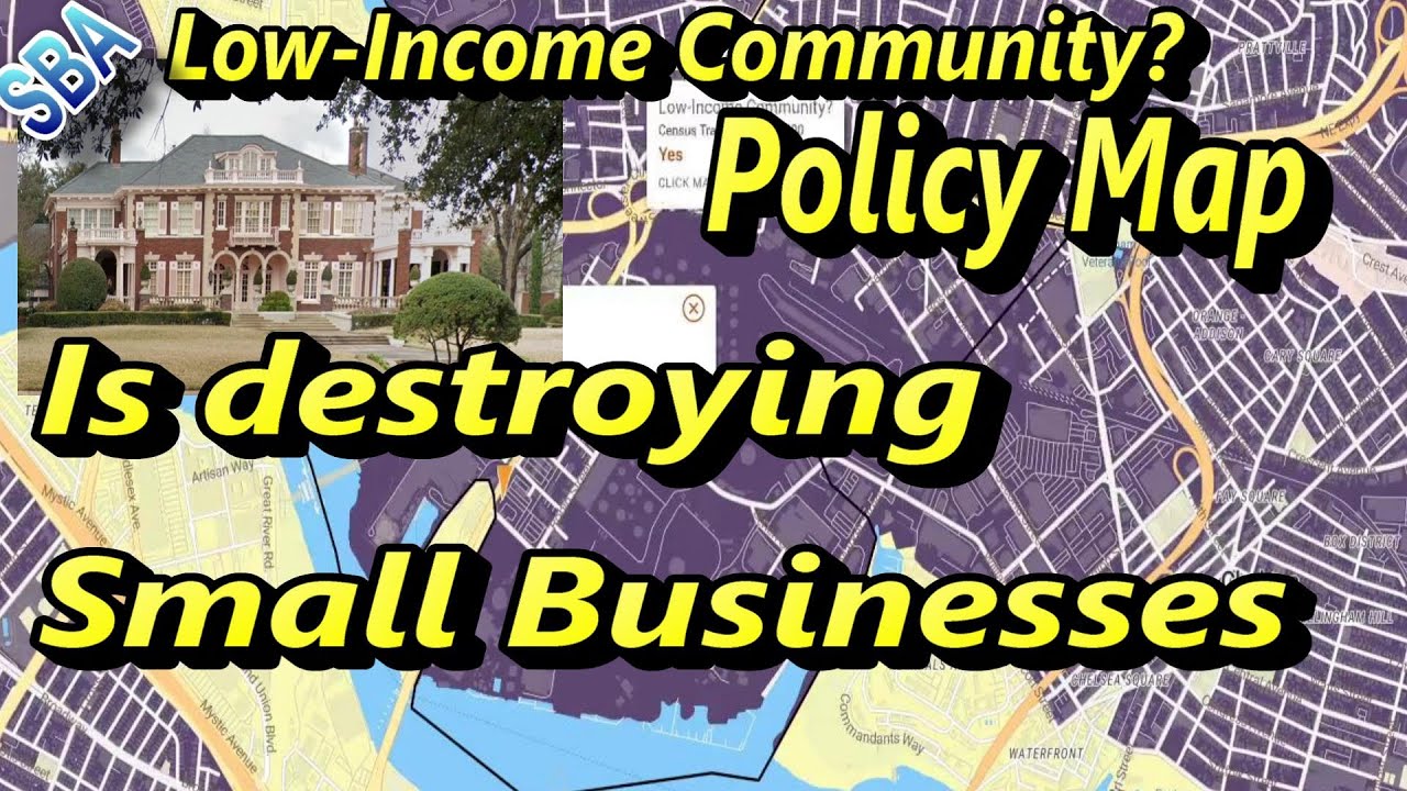 SBA Policy Map has Million Dollar Homes eligible for low-income ...
