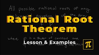 How to Determine all the RATIONAL ROOTS - Easy, use this test!