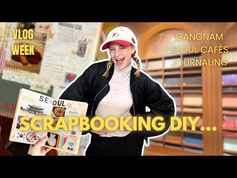 So startest du Scrapbooking in Korea... 🇰🇷 | Vlog Week Day 2