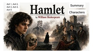 Hamlet by William Shakespeare full summary|characters|BS English |Elizabethan drama