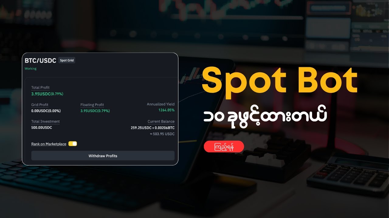 ကျနော်နဲ့အတူ Binance Spot Bot 10 ခု တူတူဖွင့်ကြည့်မလား? | DBS Crypto
