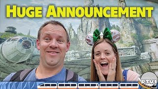 Huge Star Wars Galaxy's Edge Announcement!!!  ResortTV1