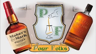Bourbon under $30 under 100 Proof | Maker Mark - Bulleit Bourbon
