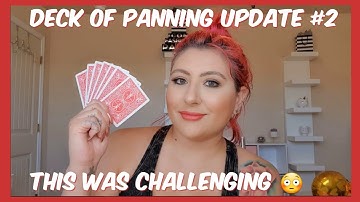DECK OF PANNING UPDATE #2 // This was fun yet challenging #DeckOfPanning #ProjectPan #EricaAshley