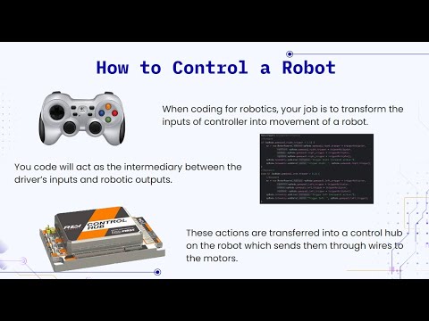 FTC Robotics Controls Basics - YouTube