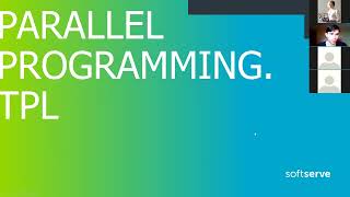 Famous Parallel programming. TPL. Async and await (practical discuss with presentation) Profile