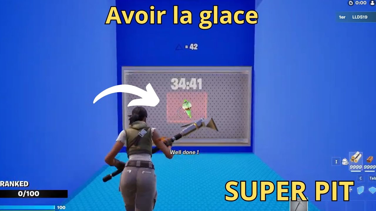 SECRET SUPER PIT UNC MAP FORTNITE CREATIVE - Comment avoir la glace super pit UNC