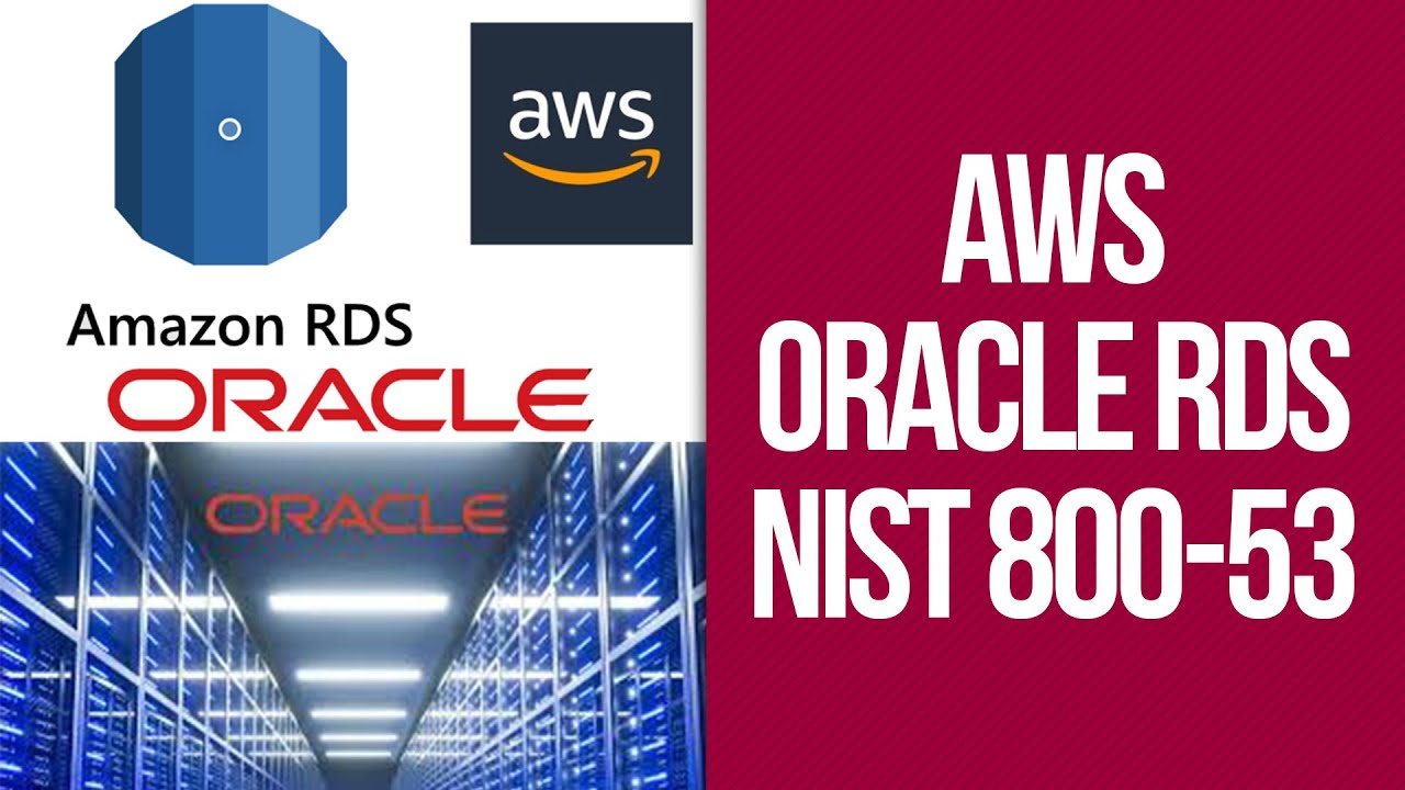 Aws Rds Oracle Logo AWS ORACLE RDS . AWS Oracle Relational Database. NIST 800-53R5. Cyber ...