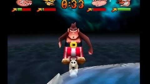 Crash Bash Polar Panic PS1 Gameplay
