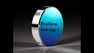 Spherical mirrors-4  Mirror equation - Problem solving-1