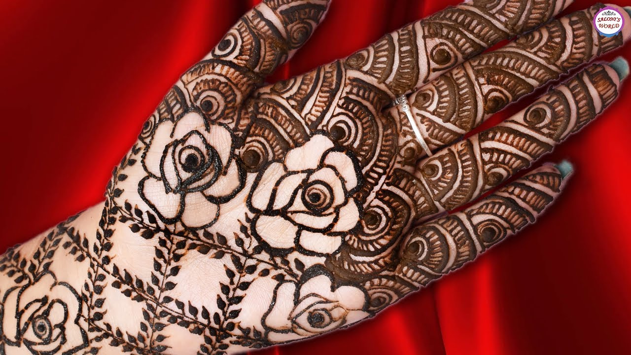 Rose Flower Mehndi Design Images Best Flower Site
