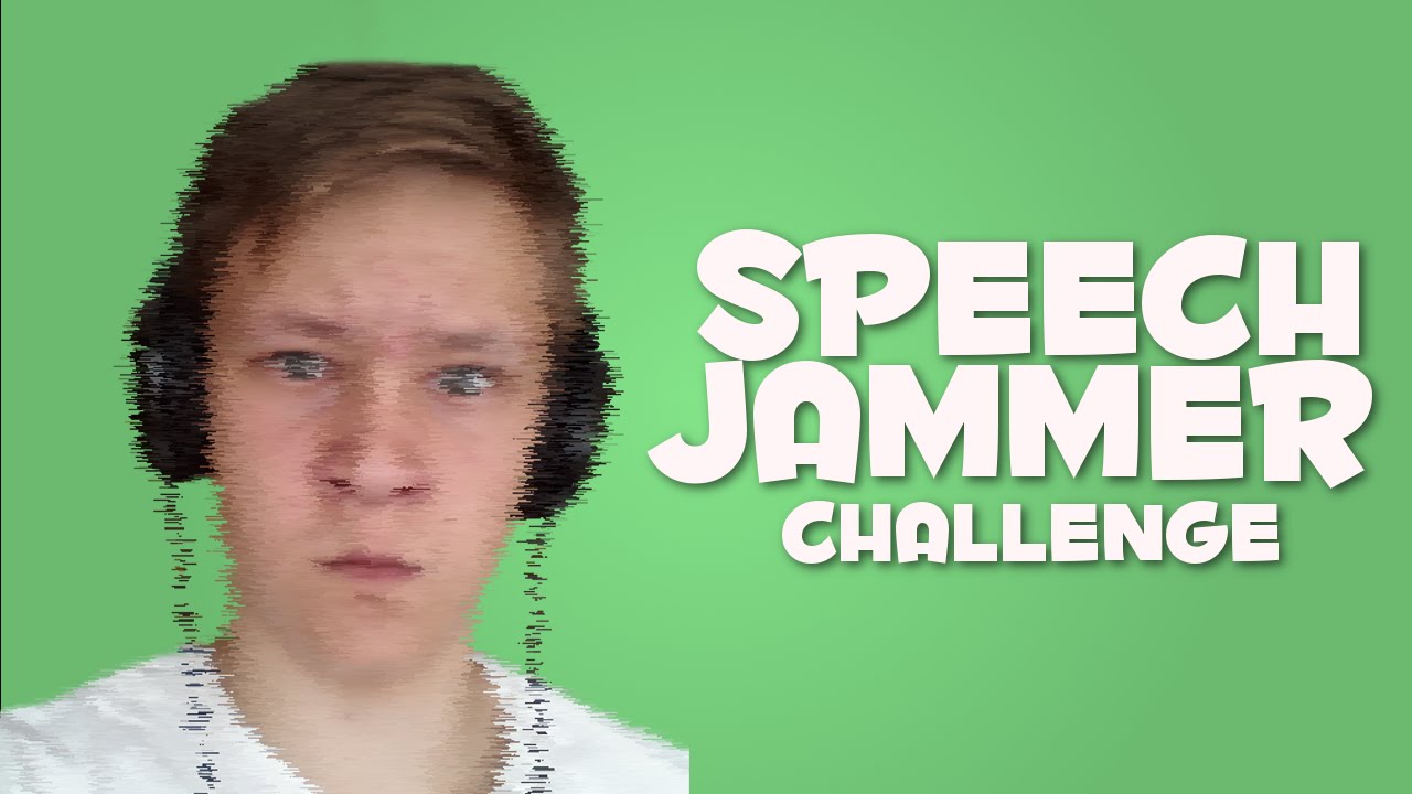 JAK MOŻNA SIĘ TAK JĄKAĆ?! Speech Jammer Challenge! YouTube