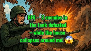 Bf6 - 3 Enemies In The Tank Defeated While The House Collapses Around Me