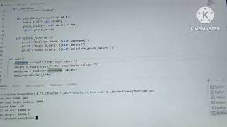 Python, Employee management system @tswisdomworld