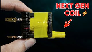 I Built a 20kV Motorcycle Ignition Coil FromScratch | DIY Build & Test