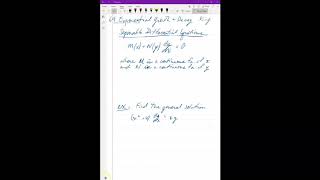 AP Calculus 6.4 Separable Differential Equations, Part 1
