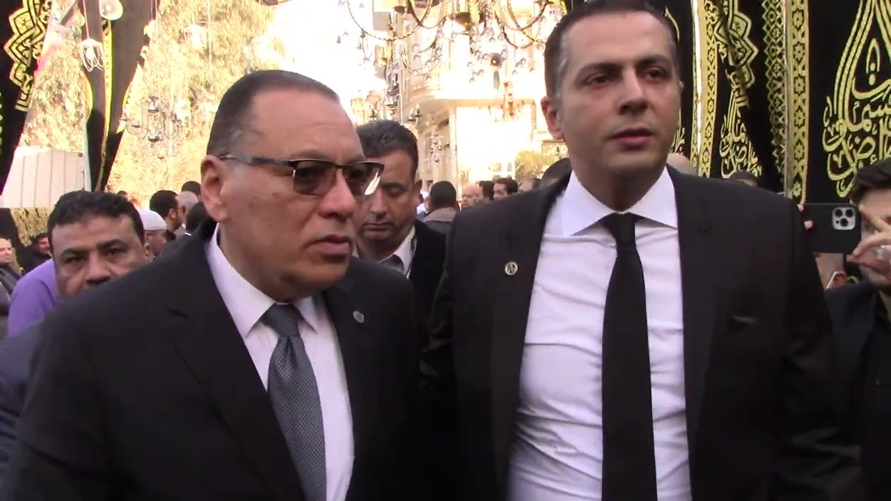 لحظة وصول محافظ الشرقية الدكتور ممدوح غراب عزاء الفريق محمد صابر تصوير  المهداوى المعالى  27-3-2022