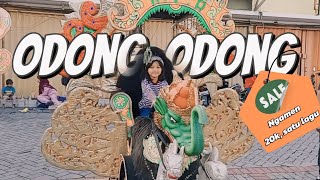 Odong-odong Ngamen Cikarang, cukup 20k bisa naik untuk satu lagu di Pasar Bersih Jababeka