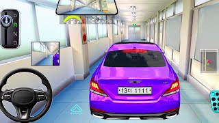 Purple Mercedes-g63 Parking Challenge 3d driving class gameplay  screenshot 2