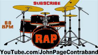 808 Hip Hop Rap Drum Beat Loop Track 88 bpm