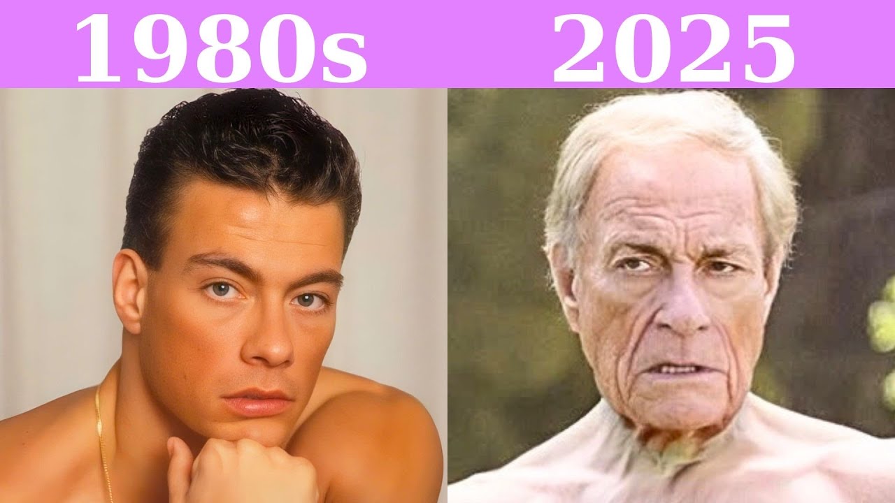 50+ Action STARS of 1980s Then And Now #2