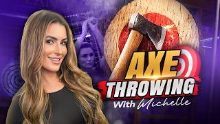 I Tried Axe Throwing for the First Time (Harder Than It Looks)