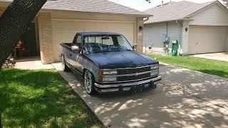 1990 Chevrolet Silverado 82k miles on 22' Raceline Cheyenne wheels