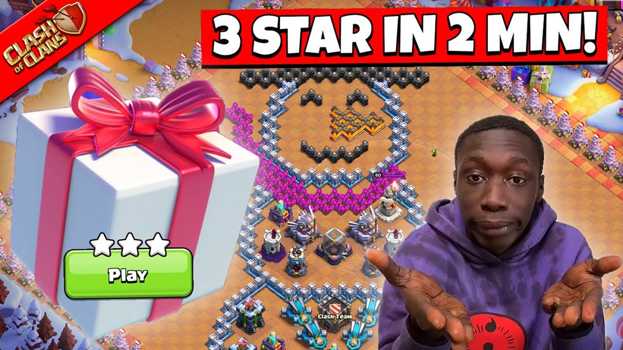 How To 3 Star Jolly Clashmas Challenge 4 In Clash Of Clans Coc New how-to-3-star-jolly-clashmas-challenge-4-in-clash-of-clans-coc-new