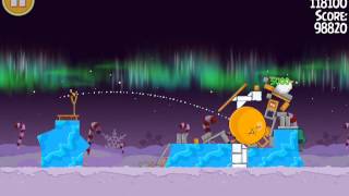 Winter Wonderham 1-6 Angry Birds Seasons 3 Star Walkthrough Level 1-6 3 Stars screenshot 5